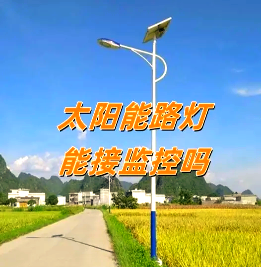 太阳能路灯供电监控摄像头?